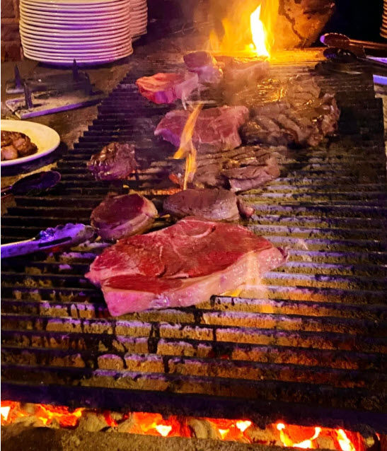 Steakhouse Open Flame
