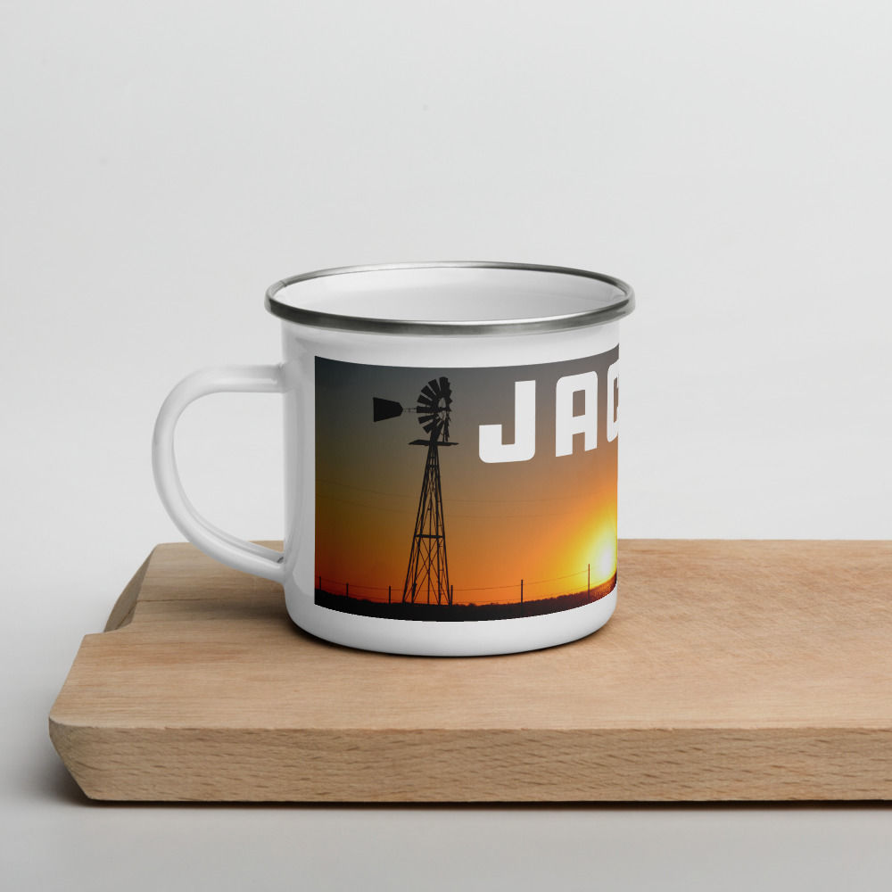 San Angelo Enamel Mug