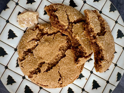 Chewy Ginger Molasses Cookies