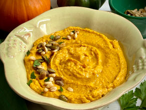 Pumpkin Turmeric Hummus