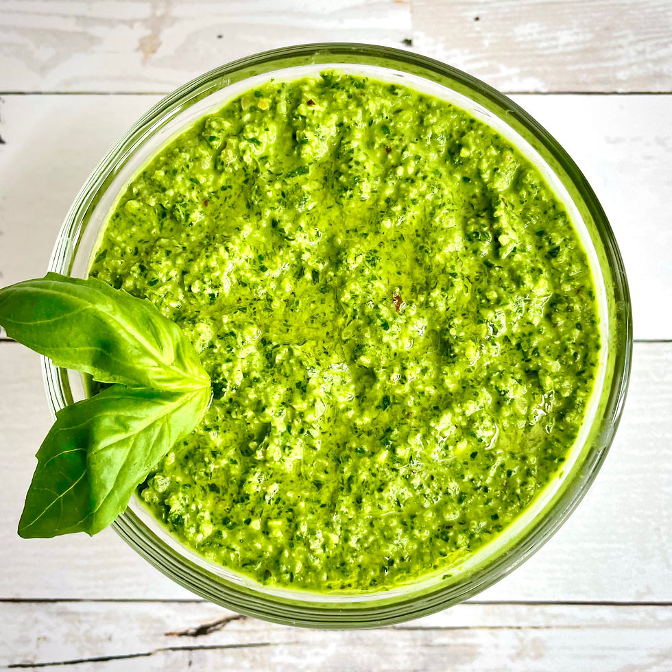 Brazil nut vegan pesto