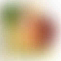 Root veggies cut and spread on baking sheet