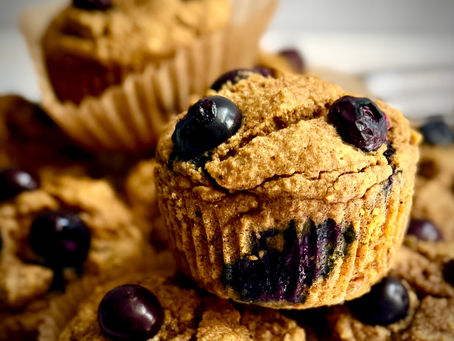 Pumpkin Blueberry Muffins