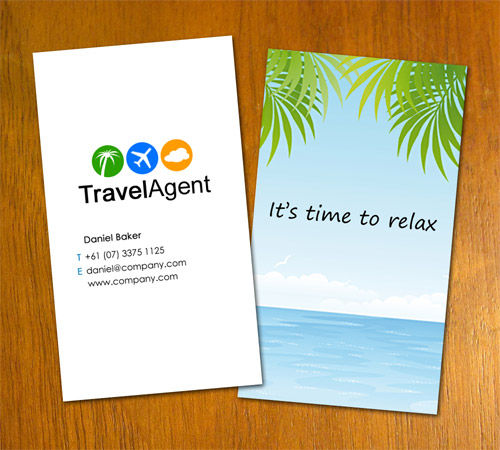 travel-agent-business-card