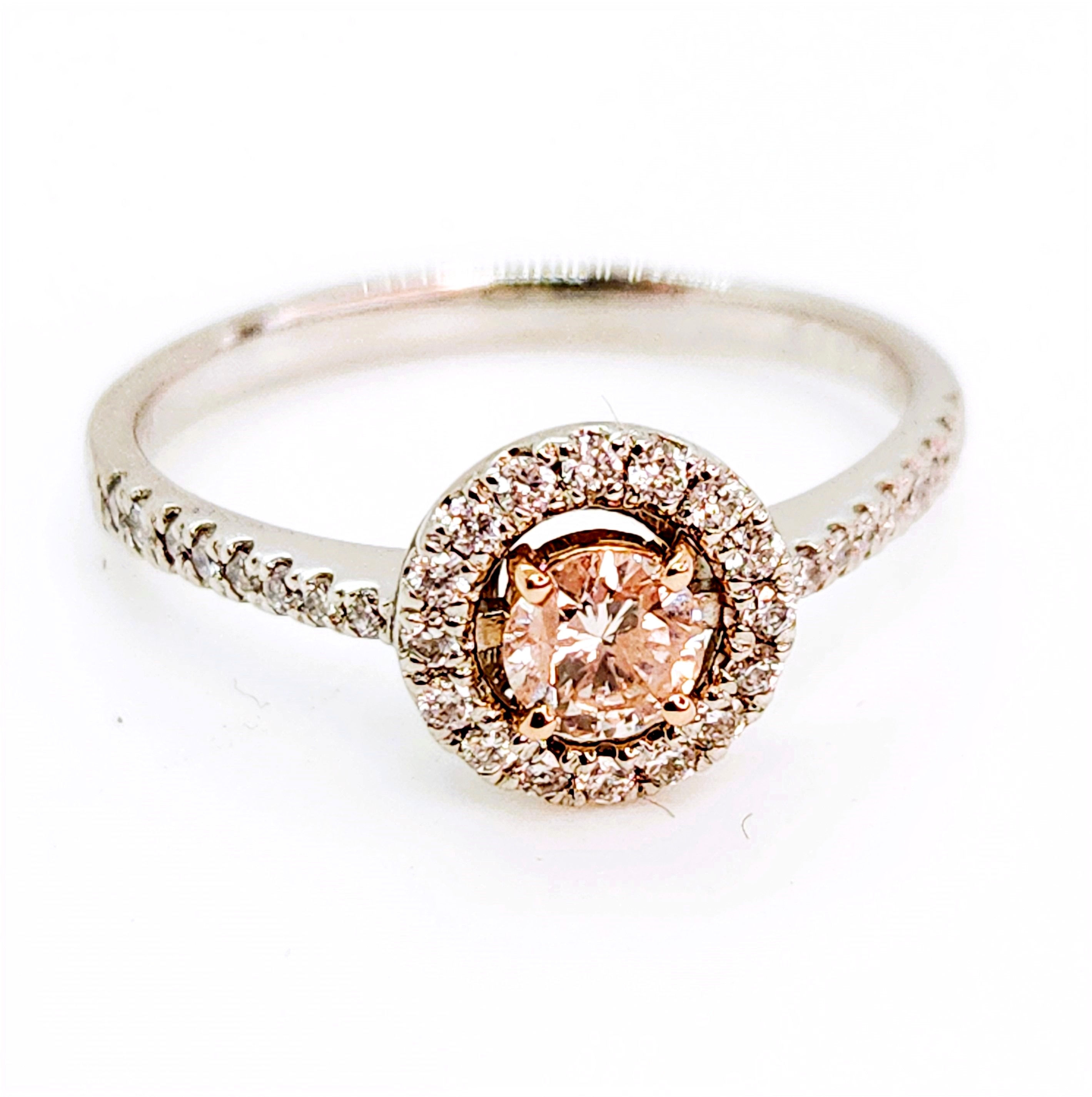 0.25ctUP ピンクダイヤモンドリング