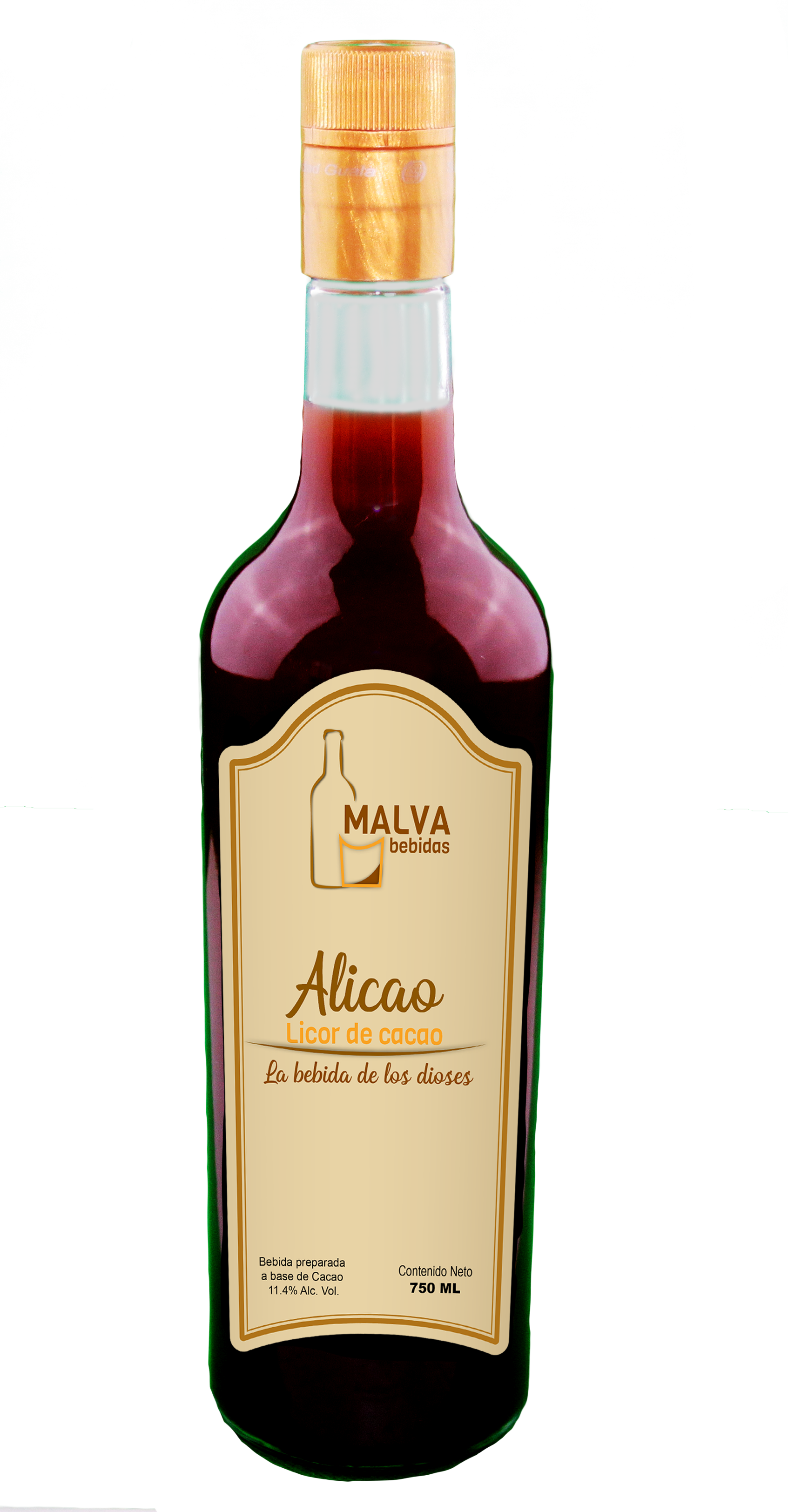 LICOR DE CACAO 750 ML (AGUA)