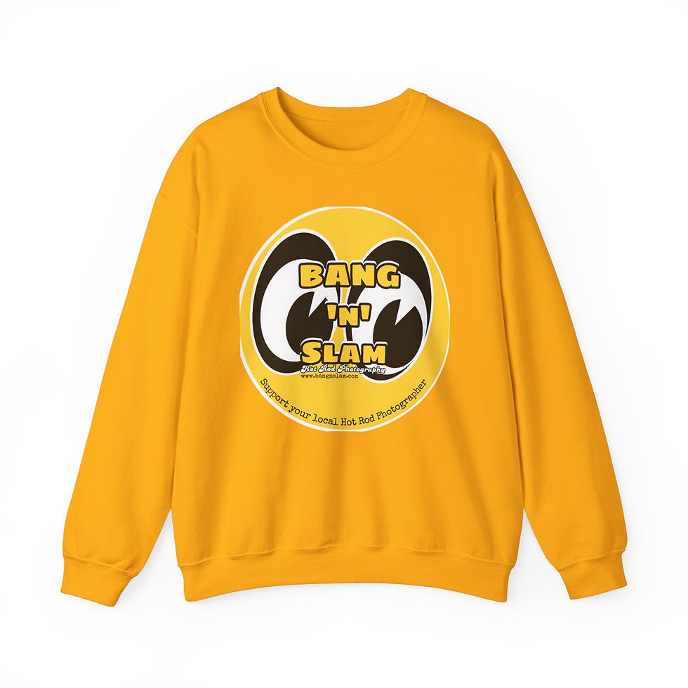 Thumbnail: Bang'n'Slam MoonMan Heavy Sweatshirt (White, Black, Yellow)
