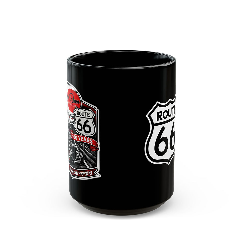 Thumbnail: Bang'n'Slam Salutes 100 Years of Rt. 66 Coffee Cup (11oz & 15oz)