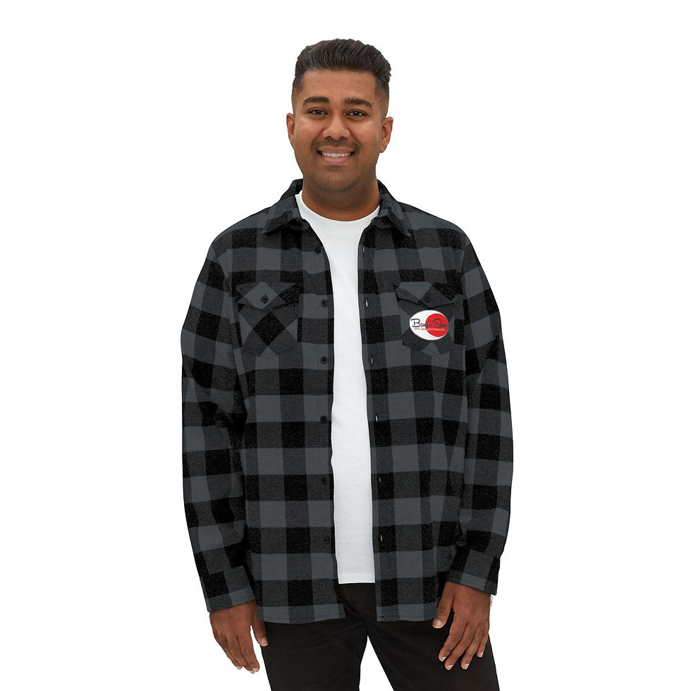 Thumbnail: Bang'n'Slam OG Pinstripe Flannel (Grey, Black, Red)