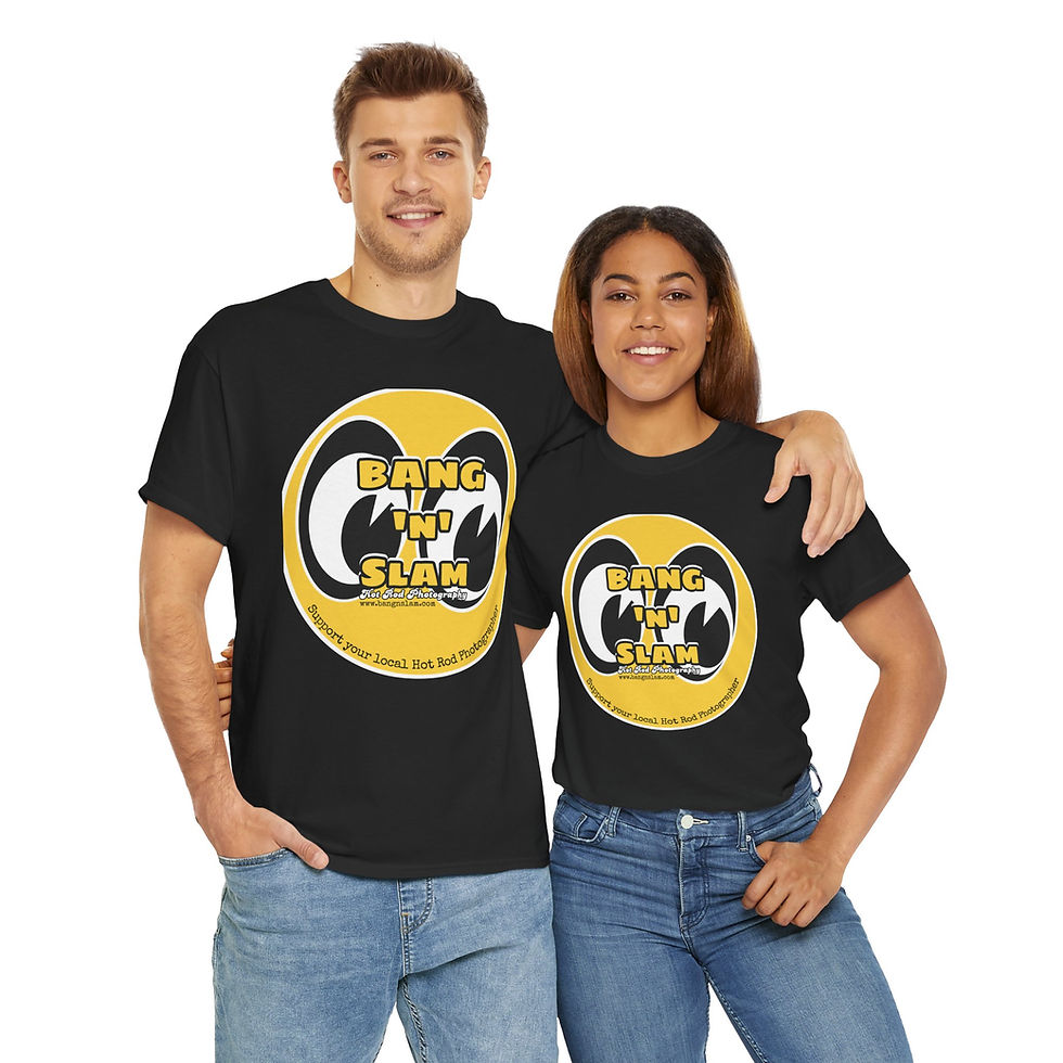 Thumbnail: Bang'n'Slam MoonMan Tee (Black, White, Yellow)
