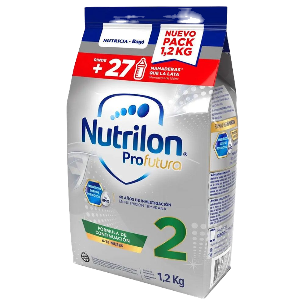 LECHE NUTRILON* 2 X 1,2KG