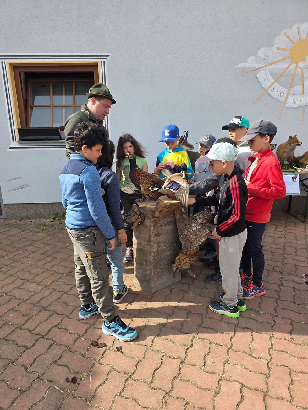Jägertag der Mehrstufenklasse