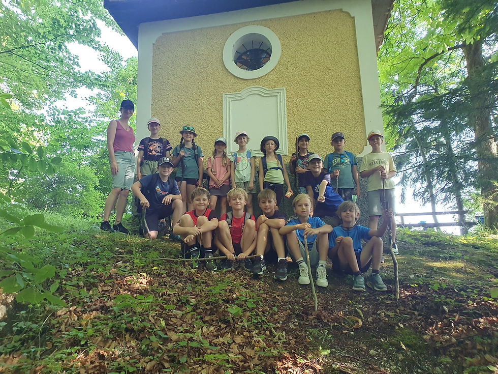 Wandertag der 3b zur Oberhauskapelle