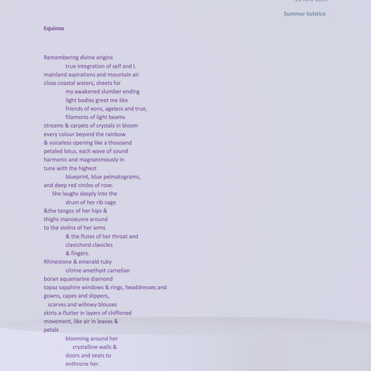 Poem for the Summer Solstice