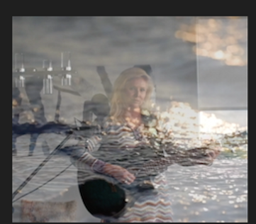 Maria Figueredo in Aquatic Vibes singing her song "Lake House"