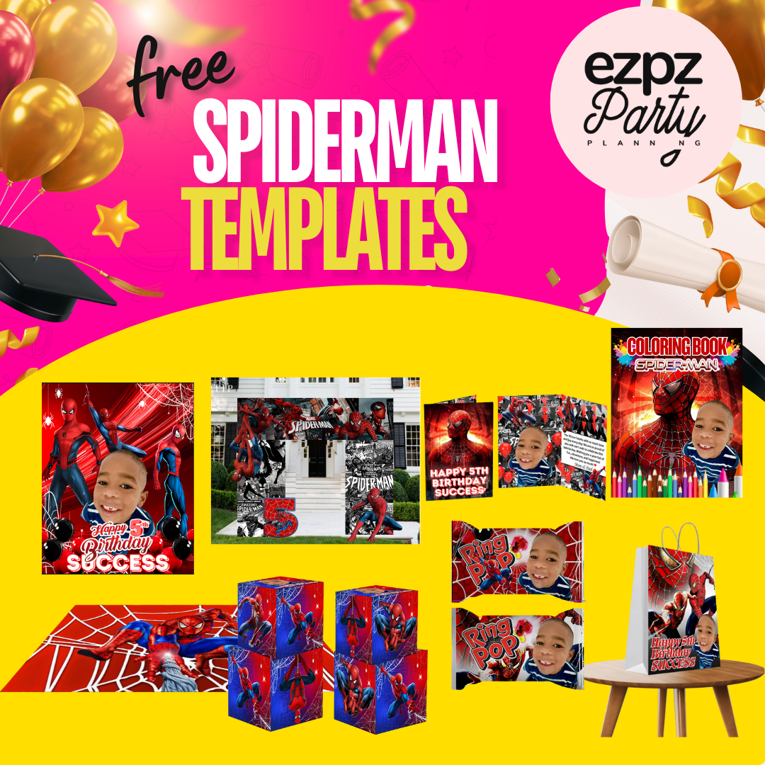Spiderman Templates