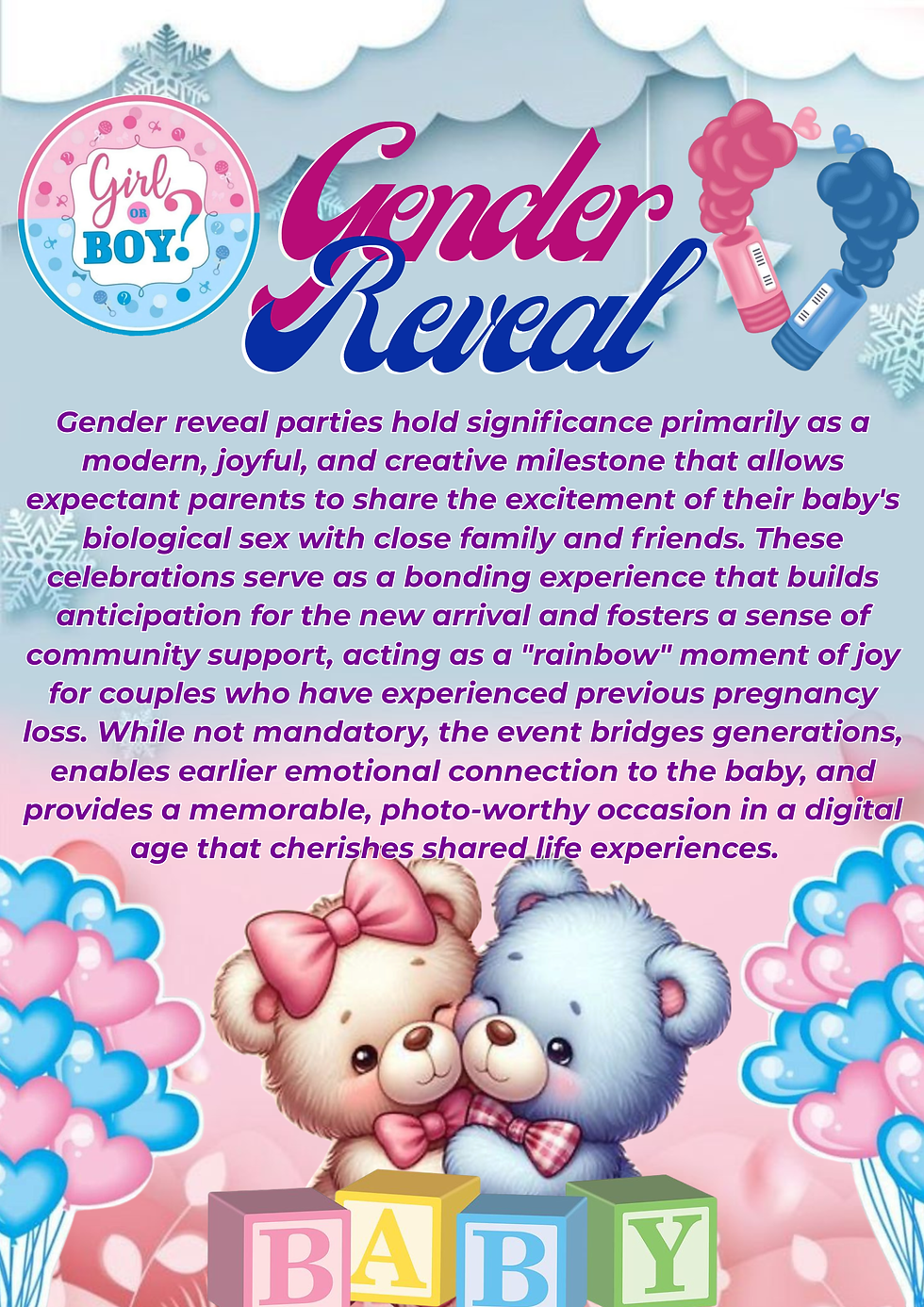 Thumbnail: Gender Reveal Collection Bundle