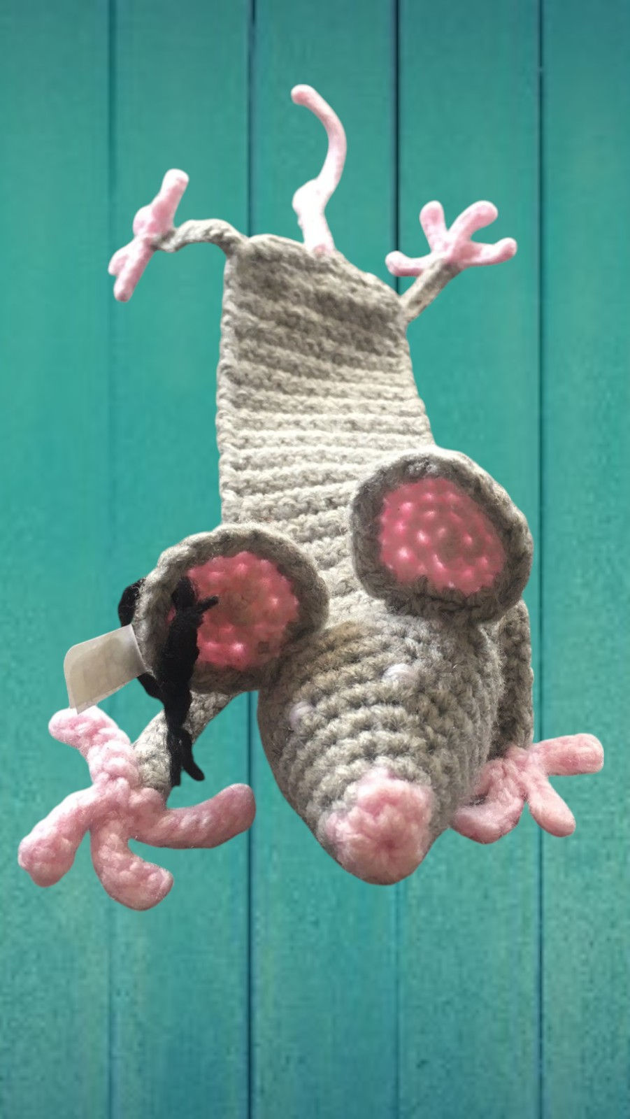 Crochet Rat Bookmark | Sketch Dreamz