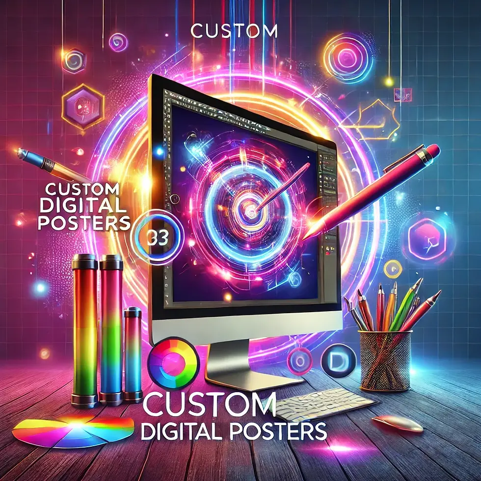 Digital Design – Custom Poster (Per Hour) | Sketch Dreamz