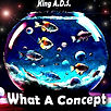 King A.D.S. What A Concept Album Cover - Fish Bowl Universe