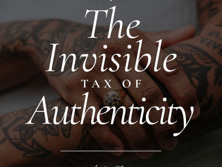The Invisible Tax of Authenticity in Therapy Work