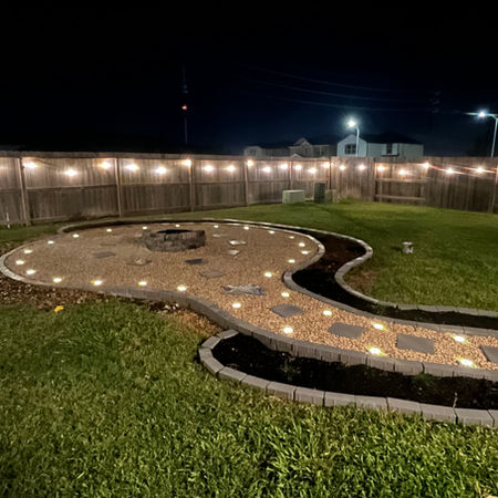 Evening Fire pit