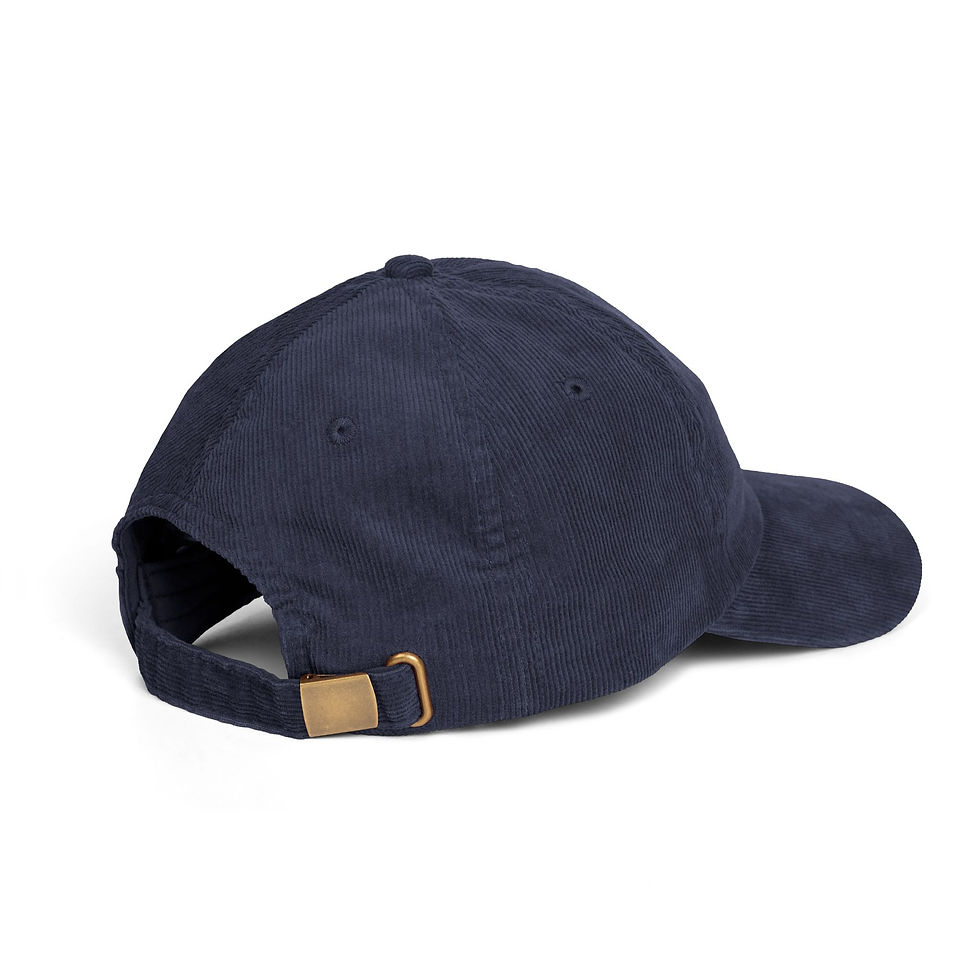 Thumbnail: Vintage Corduroy Hat | Embroidered Guitar Pickers Cat Logo