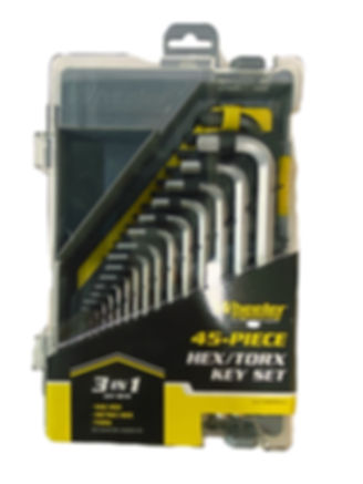 Wheeler 45 Piece/Torx Key Set