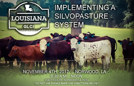 Upcoming Silvopasture Workshop