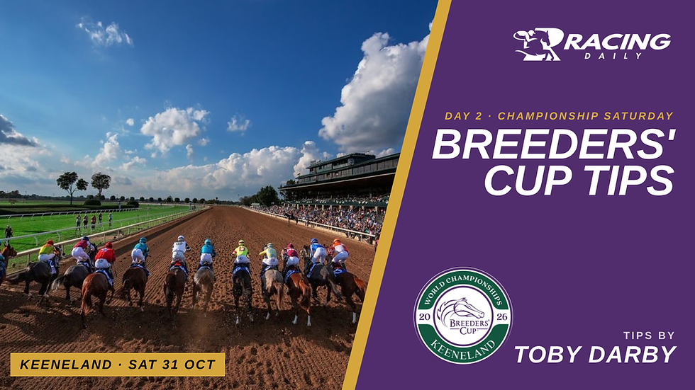 BREEDERS' CUP TIPS (SATURDAY)