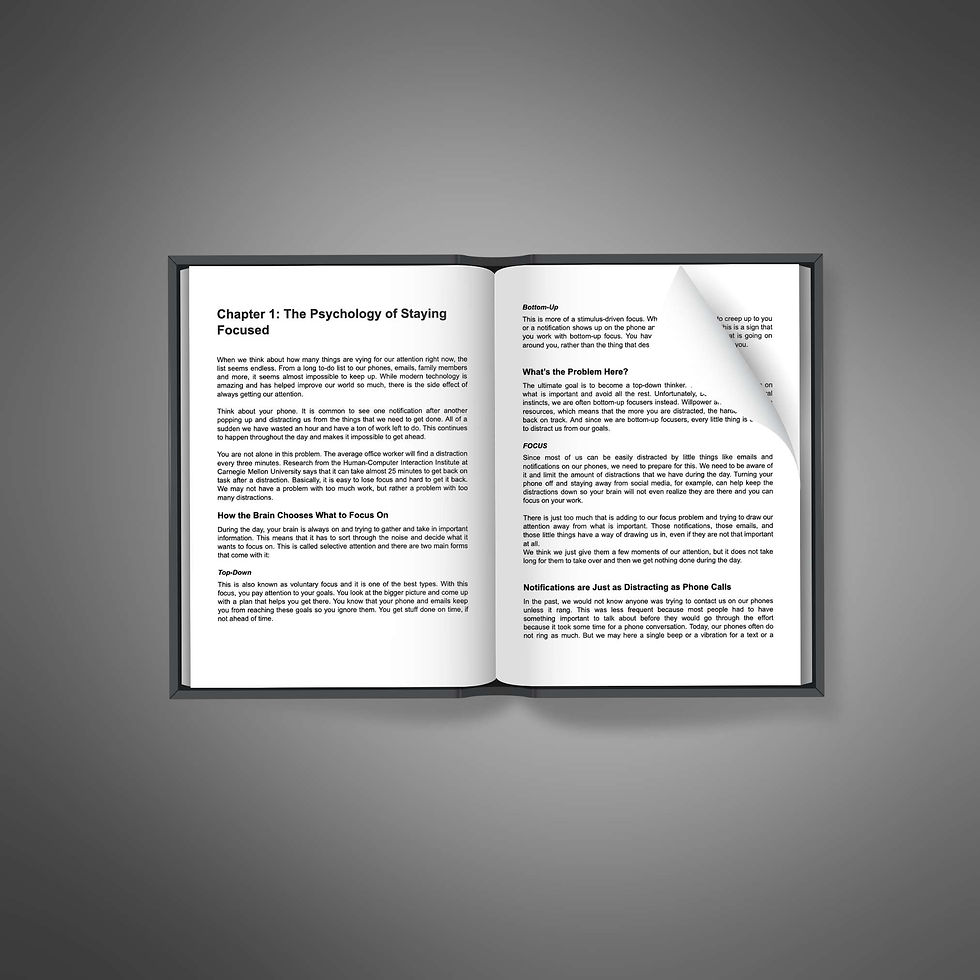 Thumbnail: Ability to Focus eBook