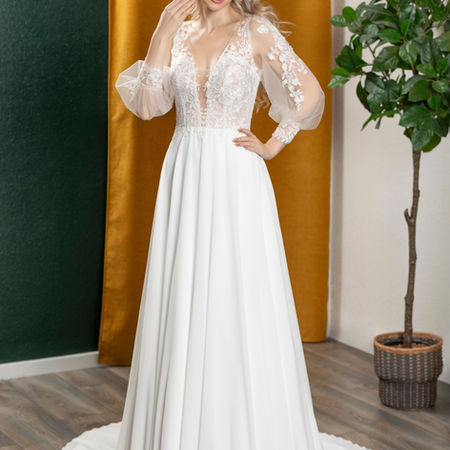 robe de mariée manches beauvais