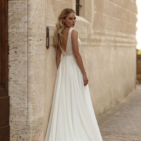 robe de mariée bohème chantilly
