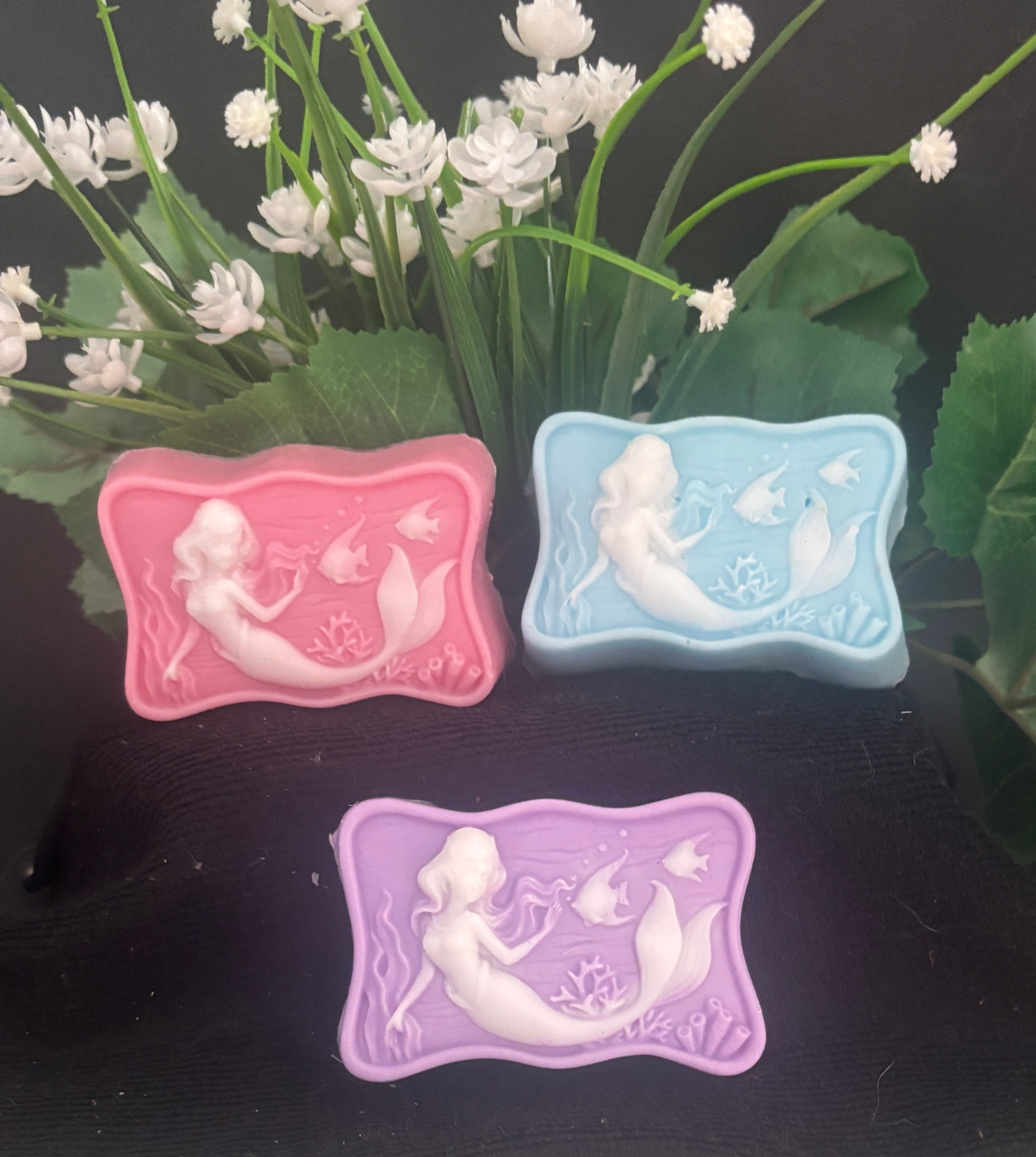 Mermaid in the Sea Soaps