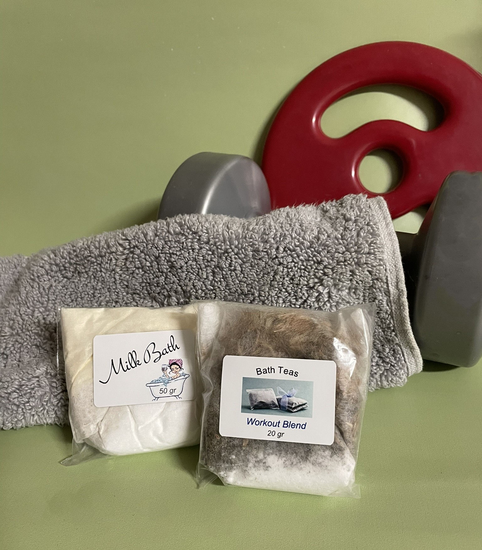 Workout Blend Combo - Milk Bath and Bath Soak Elixir