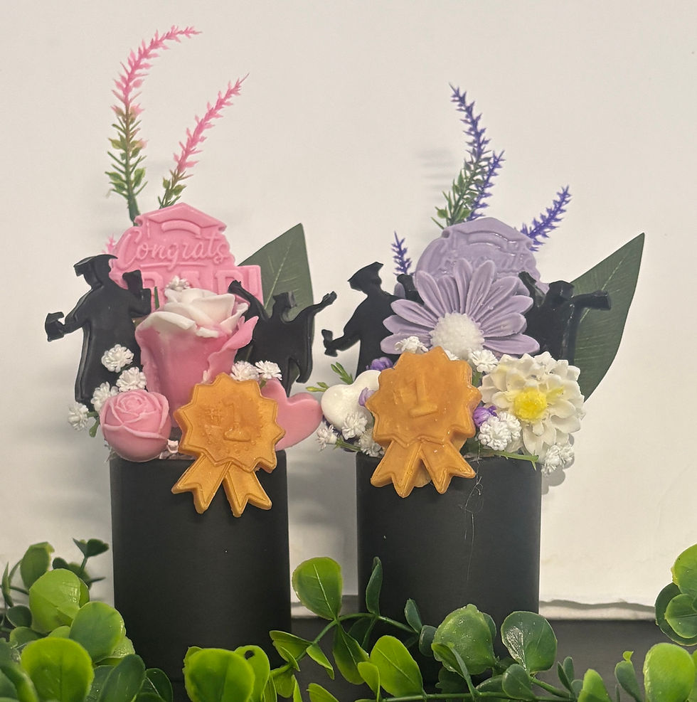 Graduation Soap Flower Bouquet
