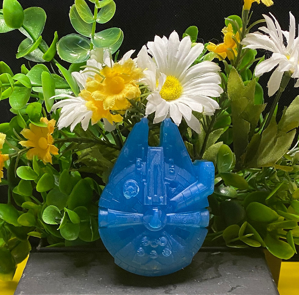 Thumbnail: Blue Millennium Falcon Soap