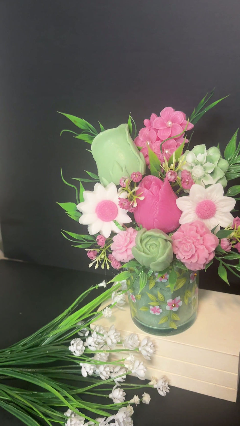 Spring Meadow Soap Flower Bouquet Video