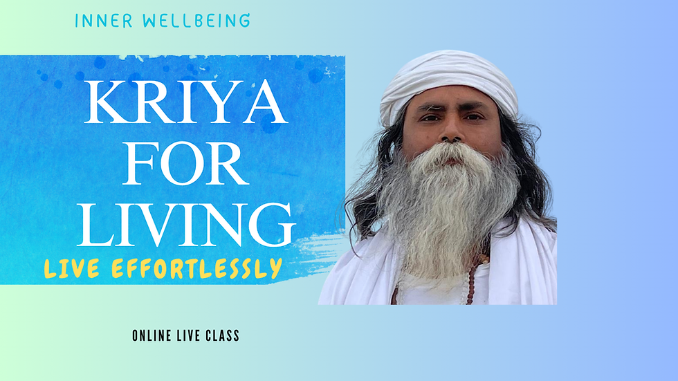 Kriya for Living