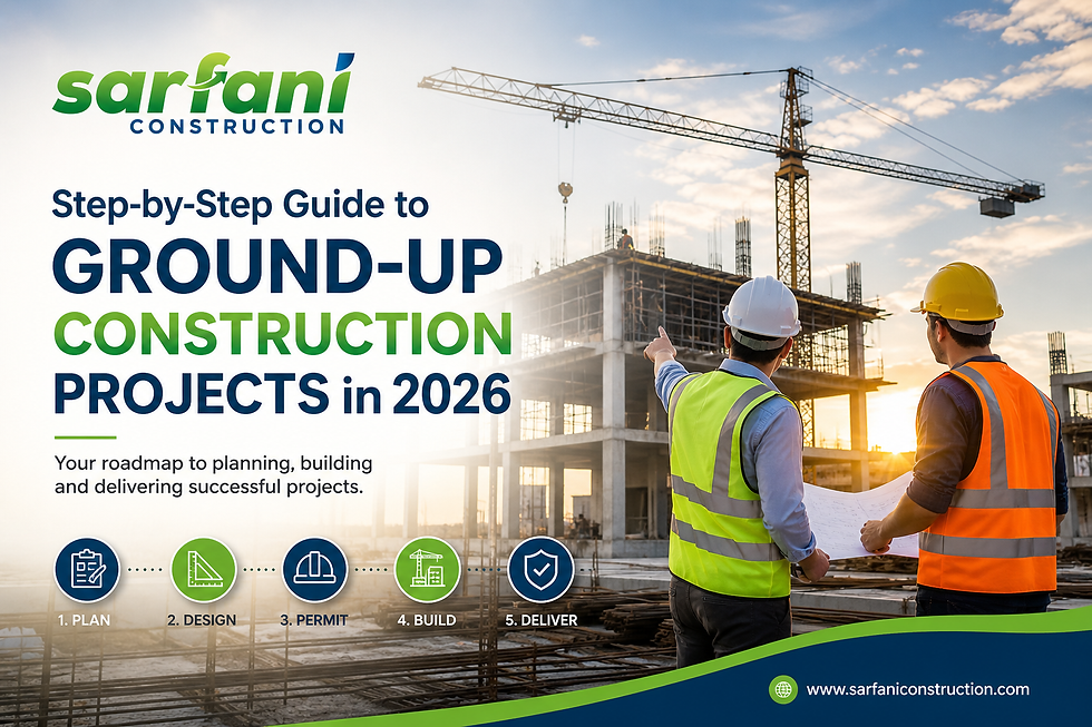Step-by-Step Guide to Ground-Up Construction Projects in 2026