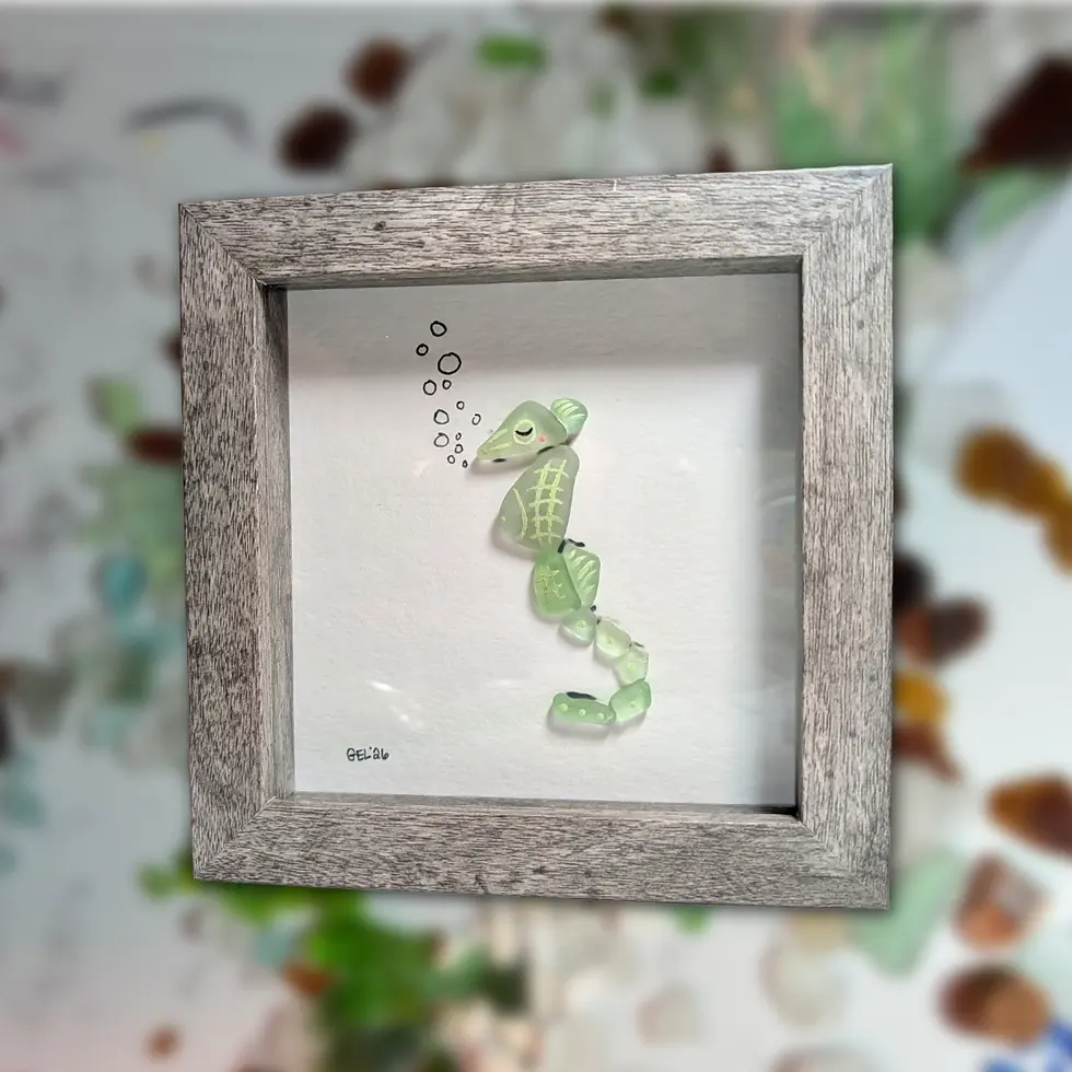 Seafoam Seahorse