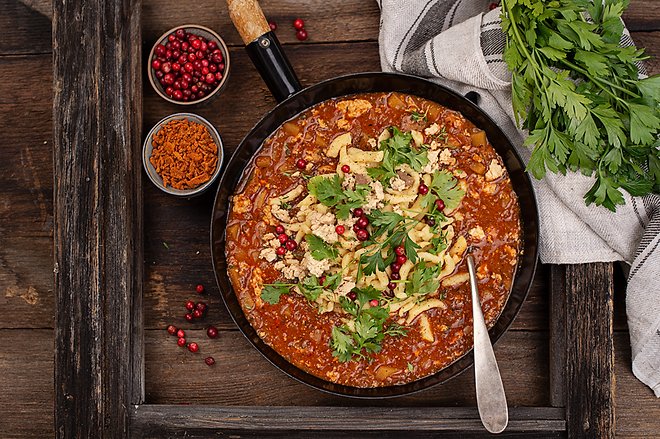 veganes Gulasch