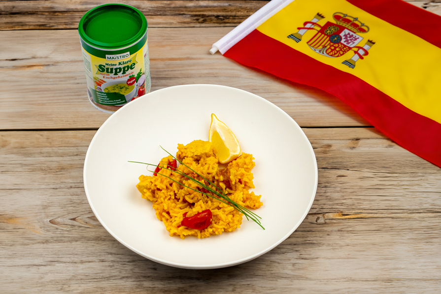 maistro-spanische-paella-mit-huhn
