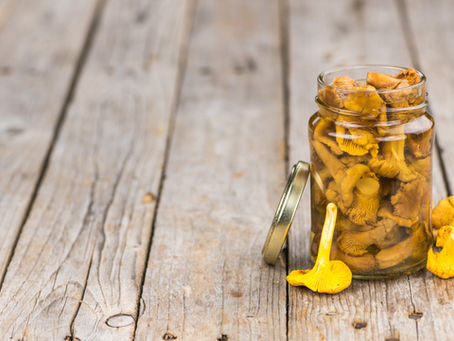 Eingelegte Eierschwammerl nach dem Rezept von Haubenkoch Armin Strohschein
