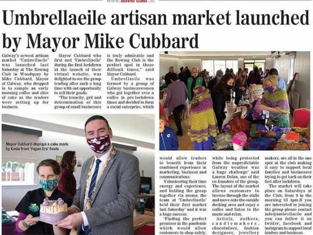Began with a blast - our New Indoor/Outdoor Artisan Market at Woodquay