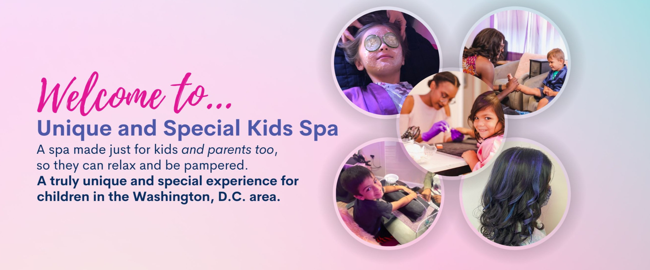 Kid's Party Unique and Special Kids Spa Washington DC