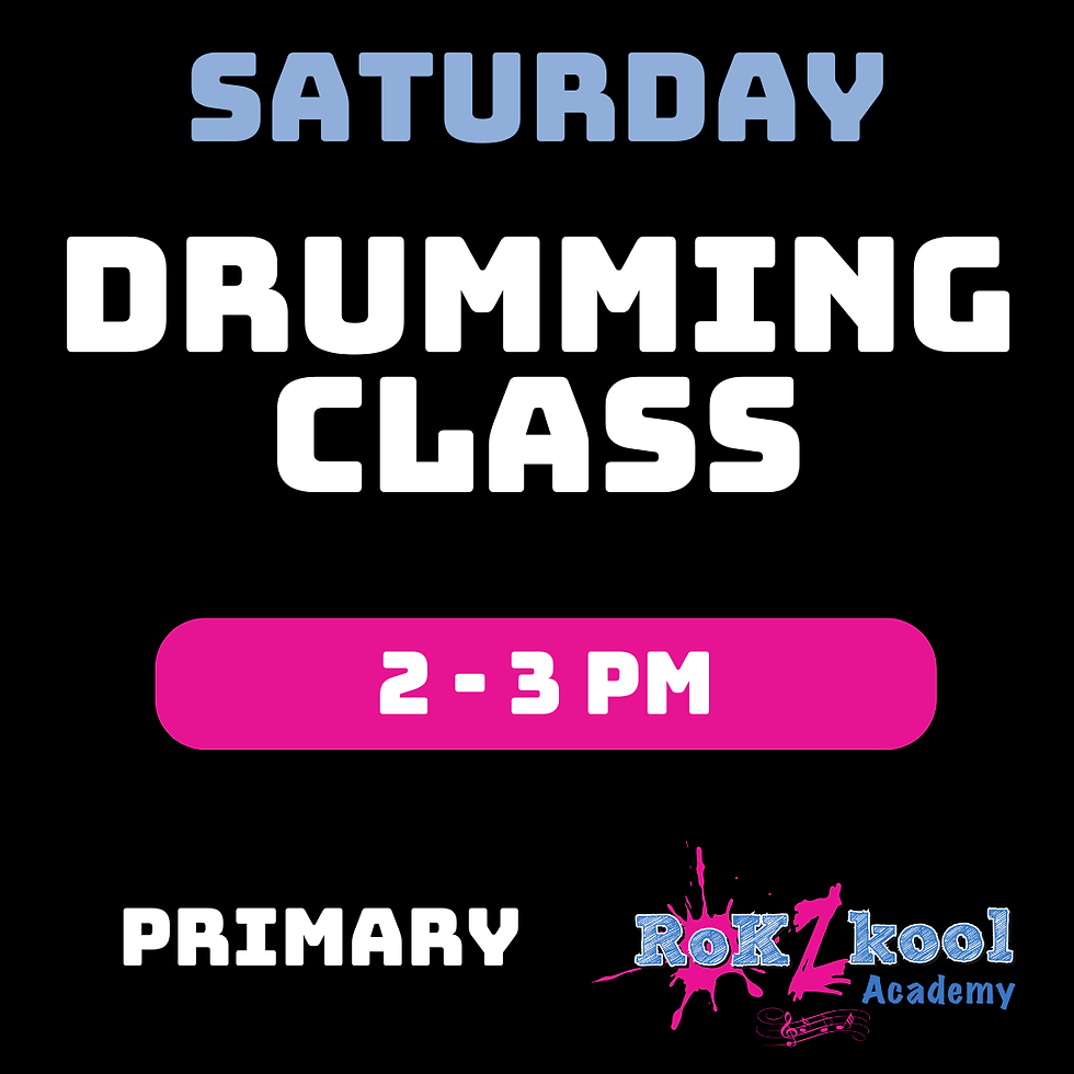 Drumming Class - Primary