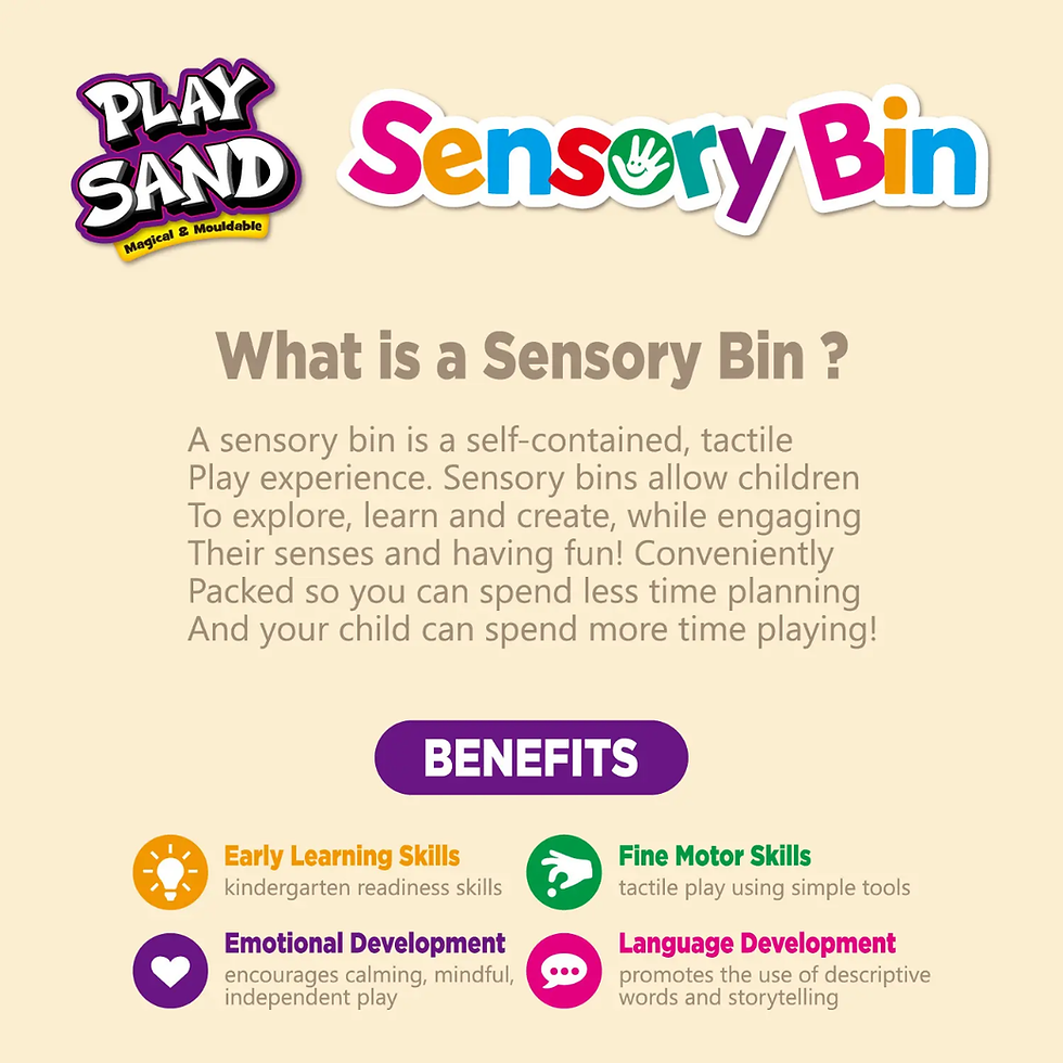 Thumbnail: The Kiddie Concept Play Sand Sensory Bin