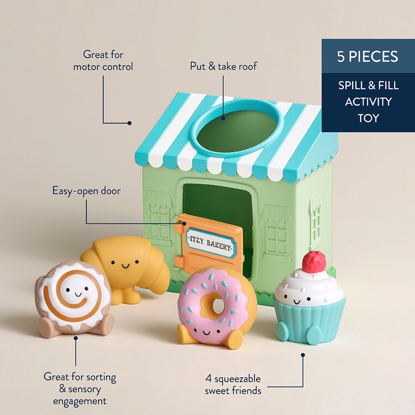 Thumbnail: Itzy Ritzy Play Spill and Fill Activity Toy - Bakery