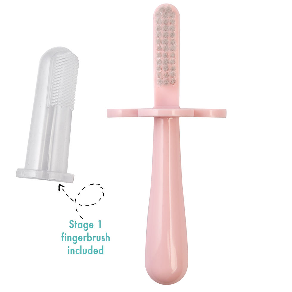 Thumbnail: Grabease Double Sided Toothbrush - Blush